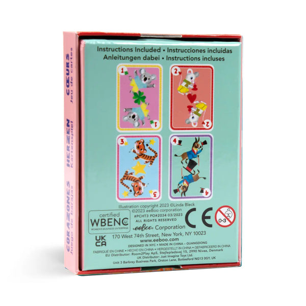 Hearts Playing Cards - Linzis