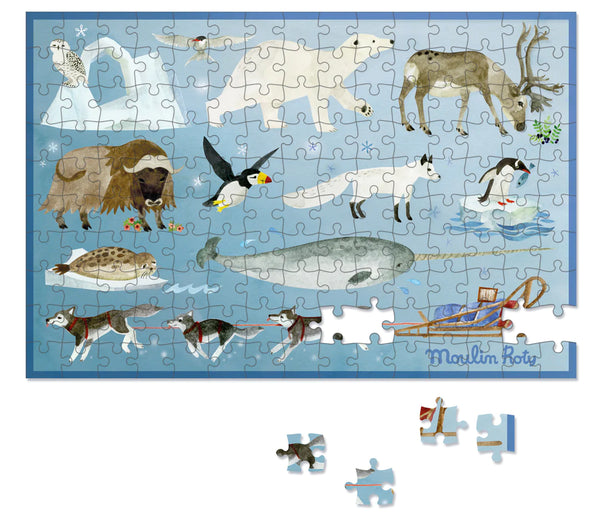 Mini puzzles (150 pcs) "The Garden of Moulin Roty - Linzis