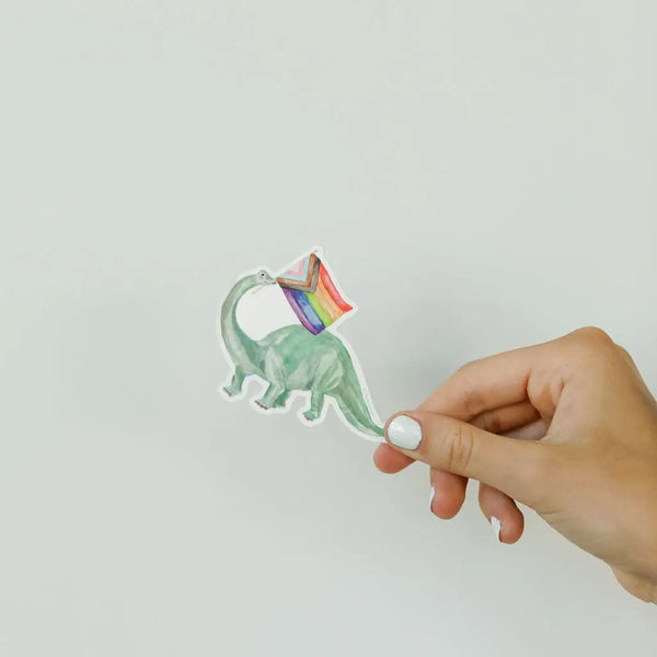 Pride Dinosaur Sticker
