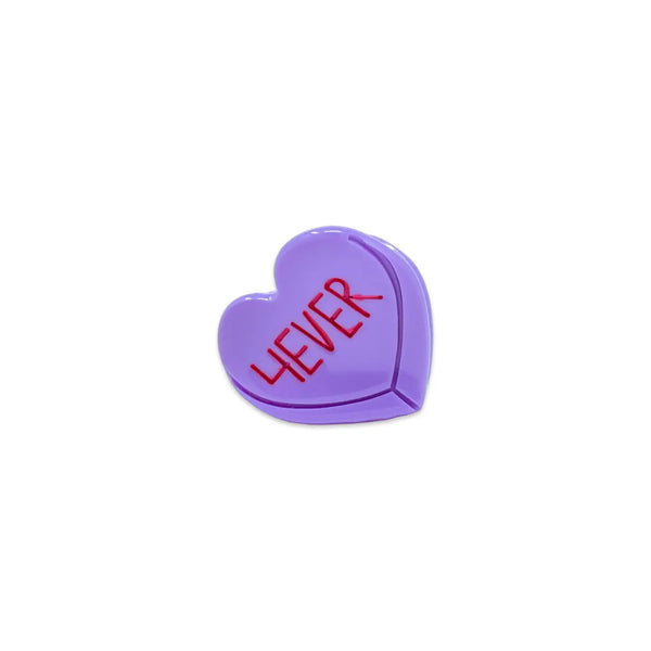 Micro Candy Hearts Hair Claw Clip Set