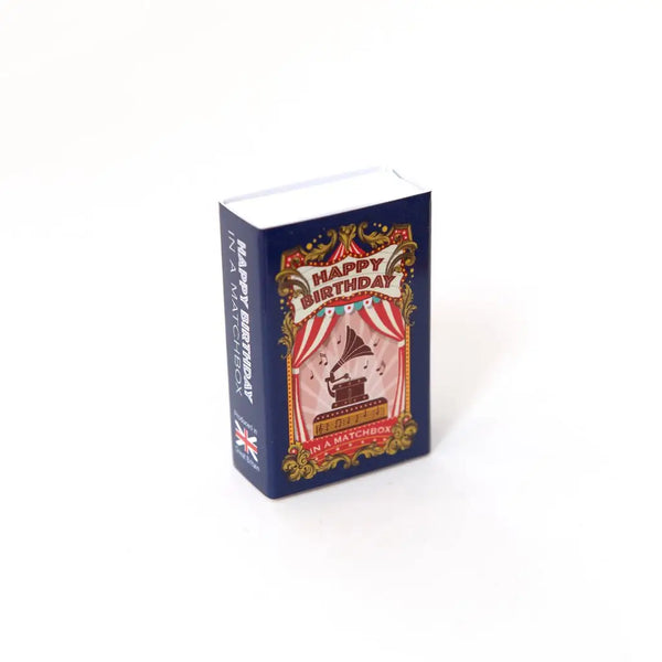 Happy Birthday Music Box in A Matchbox - Linzis