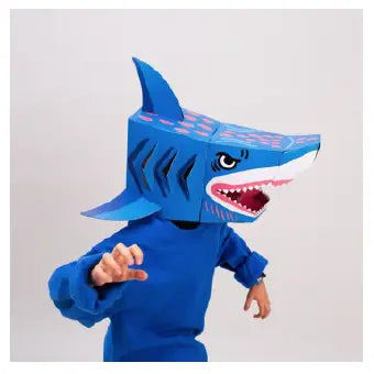 3D Shark Mask - Linzis