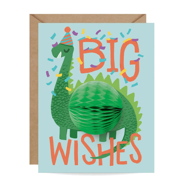 Pop-Up Card - Dinosaur Birthday - Linzis