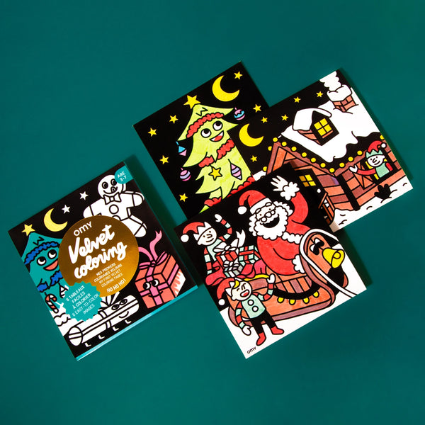 Ho Ho Ho - Velvet Coloring - Linzis