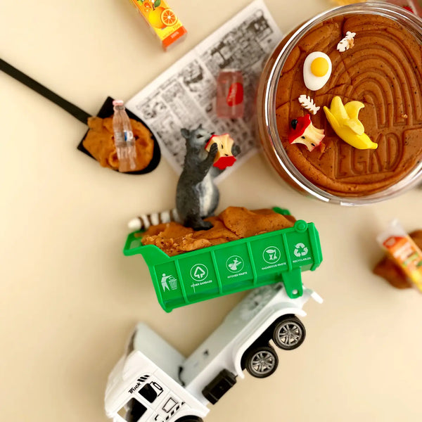 Garbage (Root Beer) Kiddough Play Kit - Linzis