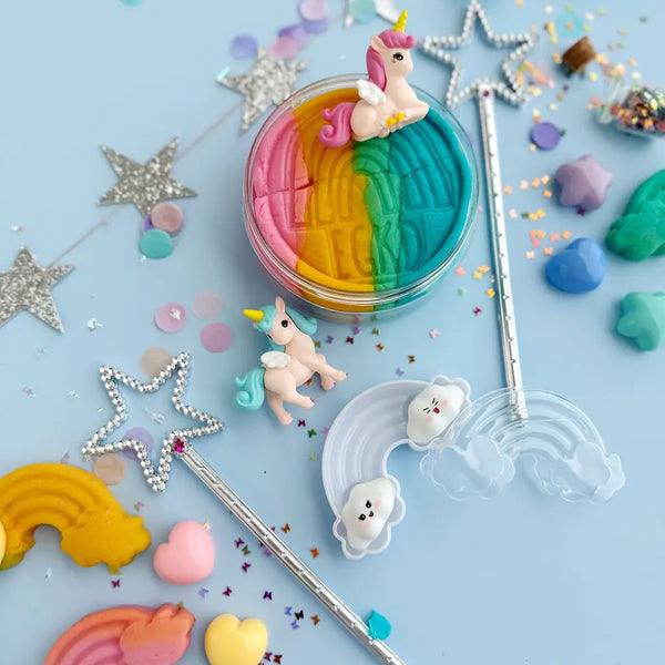 Unicorn Rainbow (Rainbow Sherbet) Kiddough Play Kit - Linzis
