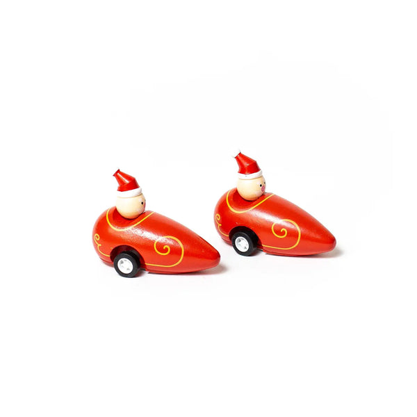 Pull Back Santa Christmas Sleigh - Linzis