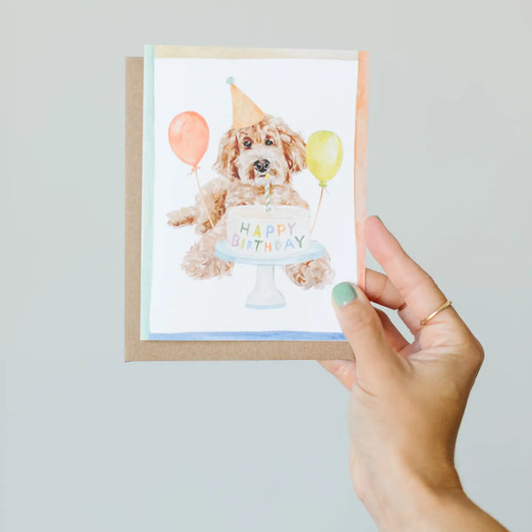 Birthday Dog Greeting Card