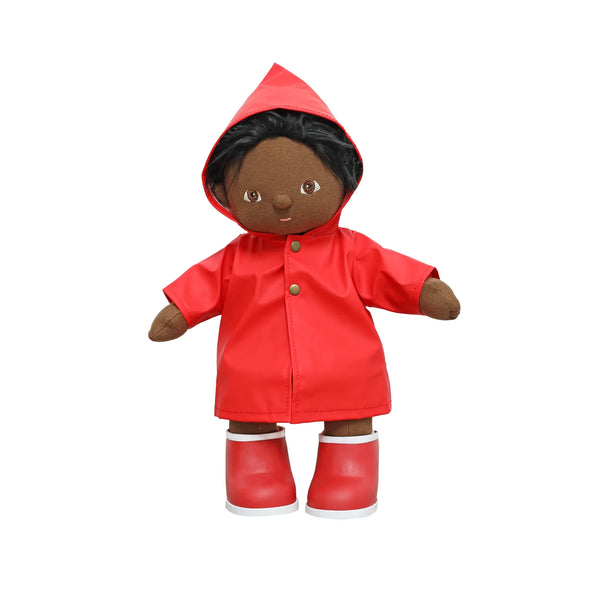 Dinkum Doll Rainy Play Set in Red - Linzis