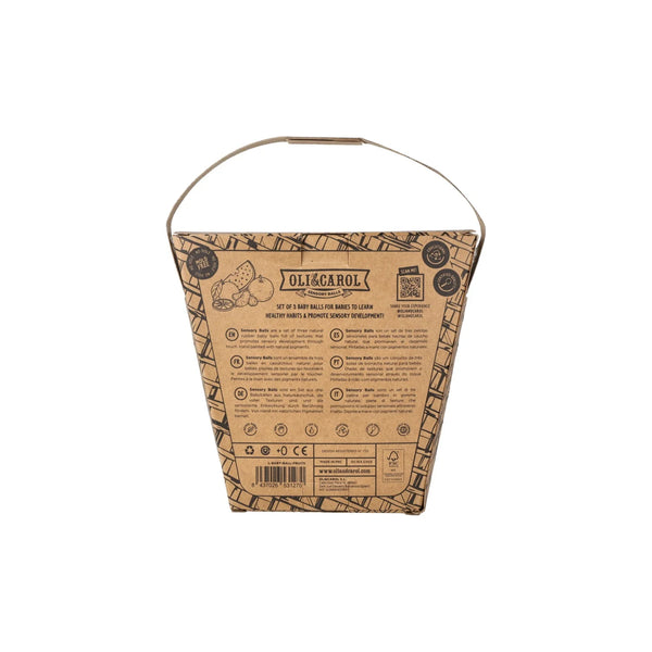 OLI&CAROL Fruit Salad Baby Sensory Balls - Linzis