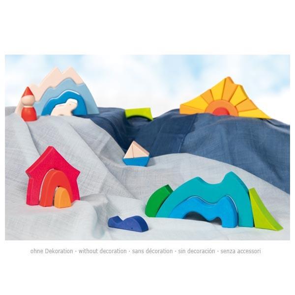 Landscape puzzle - Little polar bear - Linzis