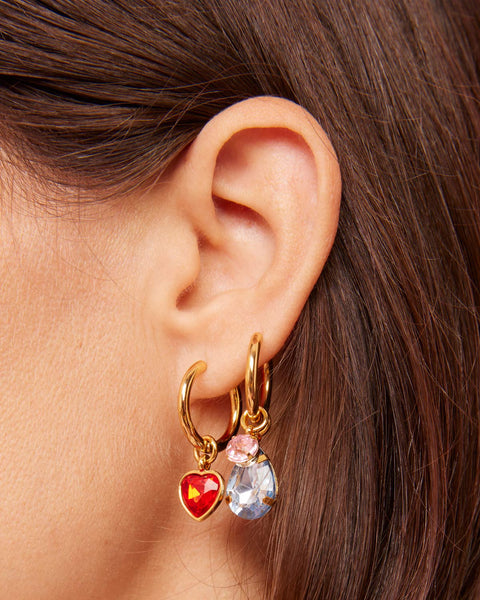 Totally Charming Pierced Earring Set - Linzis