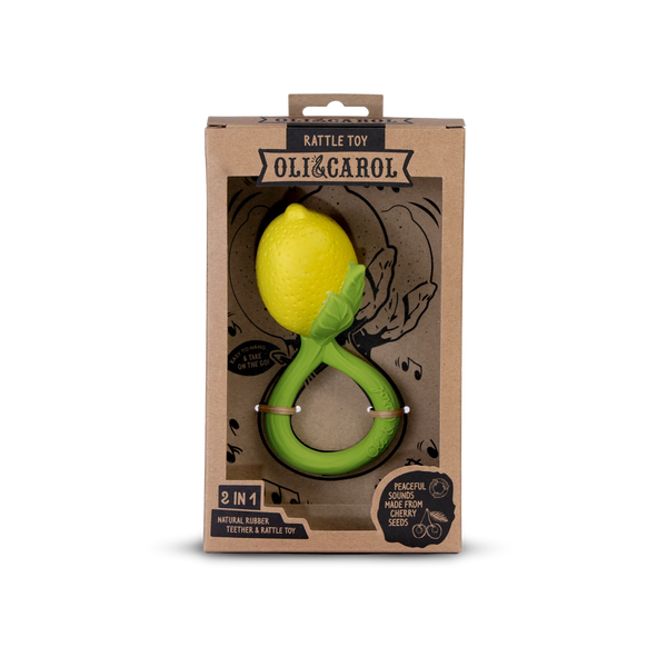 Lemon Rattle Toy - Linzis