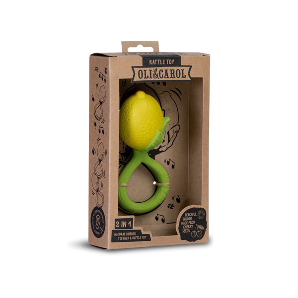 Lemon Rattle Toy - Linzis