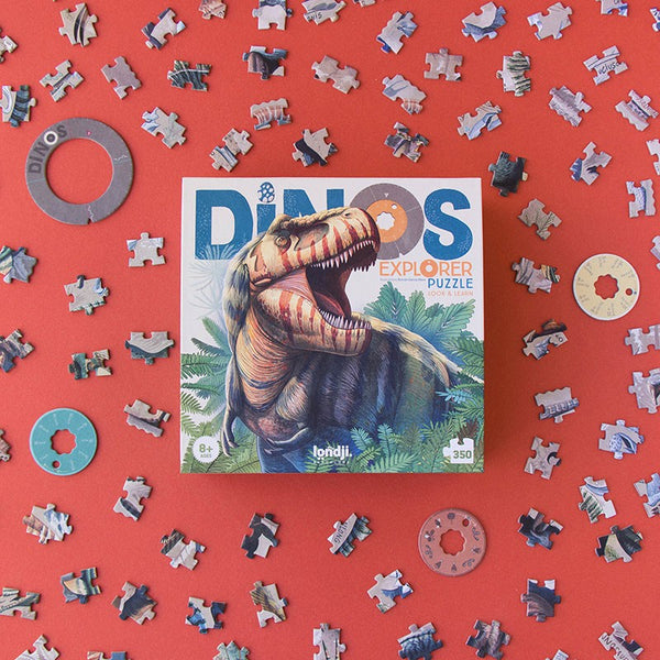 Dinos Explorer Puzzle - Linzis