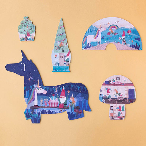 Happy Birthday Unicorn Puzzle - Linzis