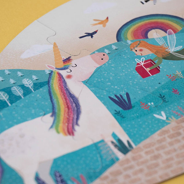 Happy Birthday Unicorn Puzzle - Linzis