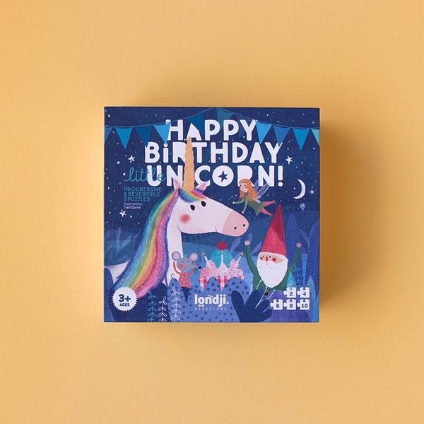 Happy Birthday Unicorn Puzzle - Linzis