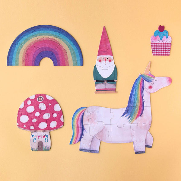 Happy Birthday Unicorn Puzzle - Linzis