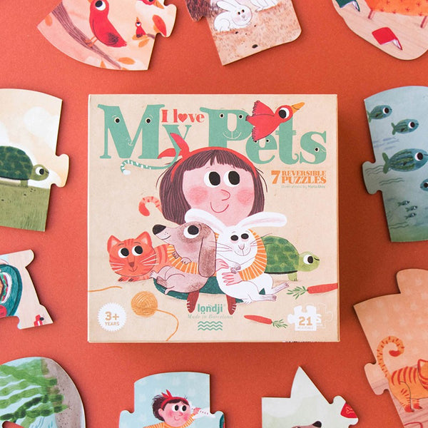 I Love My Pets Puzzle - Linzis
