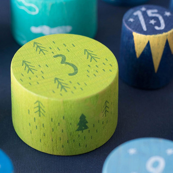 Up To The Stars Wooden Toy - Linzis
