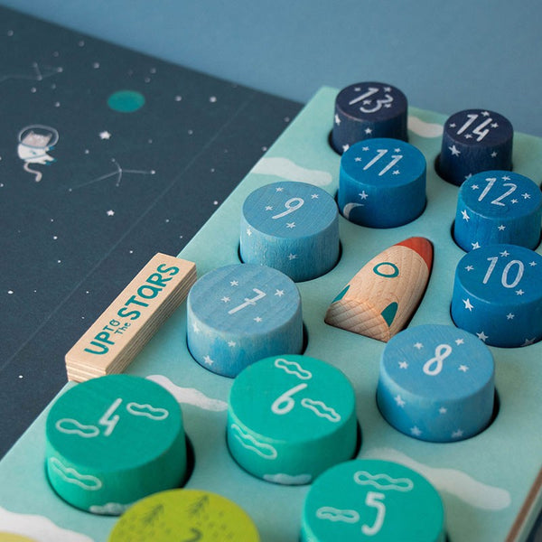 Up To The Stars Wooden Toy - Linzis