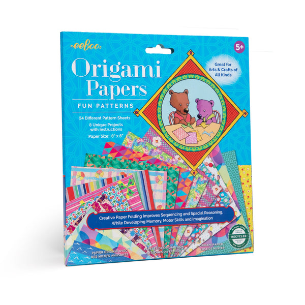 Fun Patterns Origami Papers - Linzis