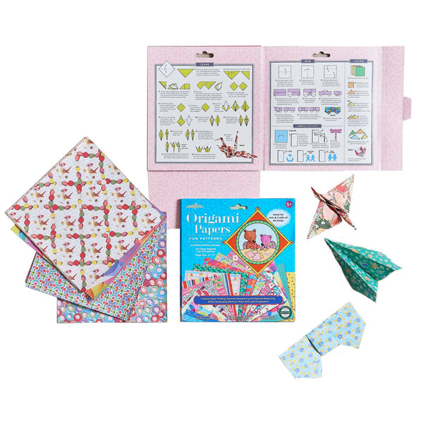 Fun Patterns Origami Papers - Linzis