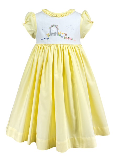 Le Jardin de Pâques Embroidered Dress - Linzis