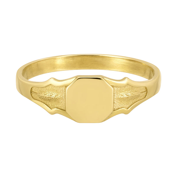 Signet "Plume" Ring - Linzis