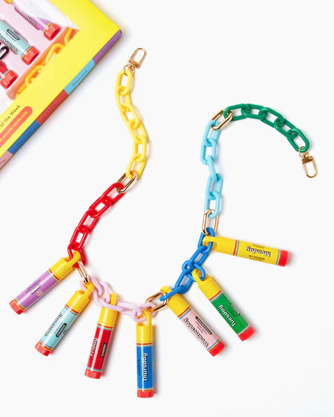 Days of the Week Lip Balm Necklace - Linzis