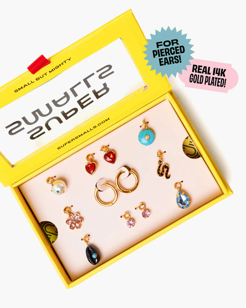 Totally Charming Pierced Earring Set - Linzis