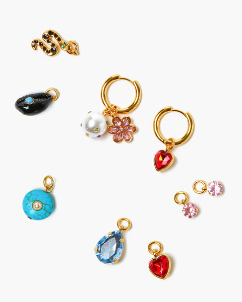 Totally Charming Pierced Earring Set - Linzis