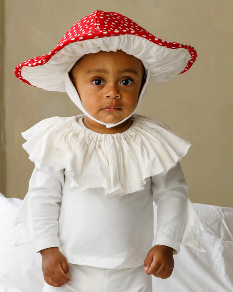 Mushroom Hat & Collar - Linzis