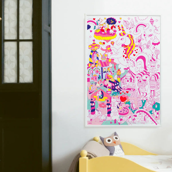 Unicorn Giant Poster - Linzis