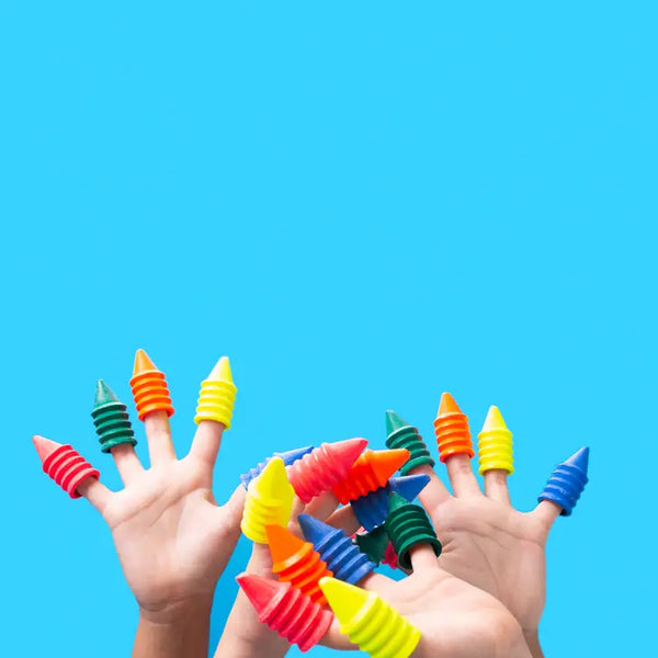 Neon Finger Crayons - Linzis