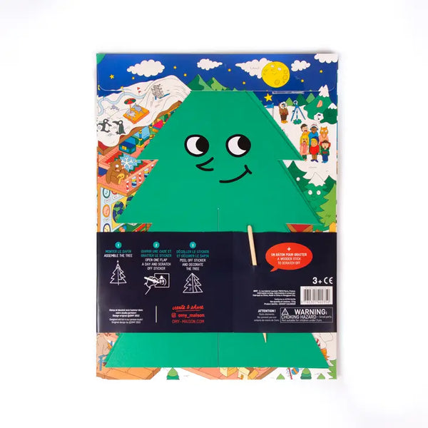 3D Christmas Tree Advent Calendar - Linzis