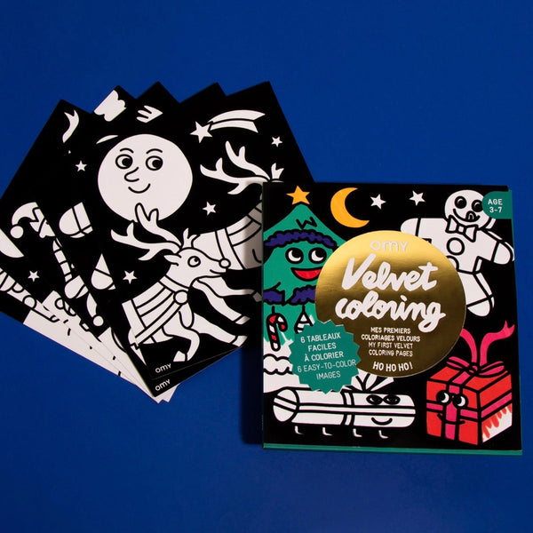 Ho Ho Ho - Velvet Coloring - Linzis