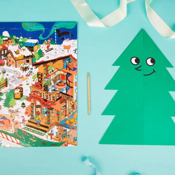 3D Christmas Tree Advent Calendar - Linzis
