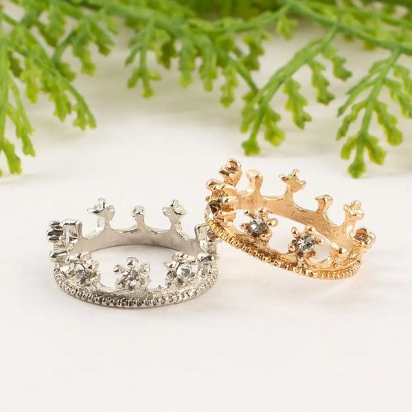 3/4" Dollhouse Miniature Royal Crowns (Pack of 2) - Linzis
