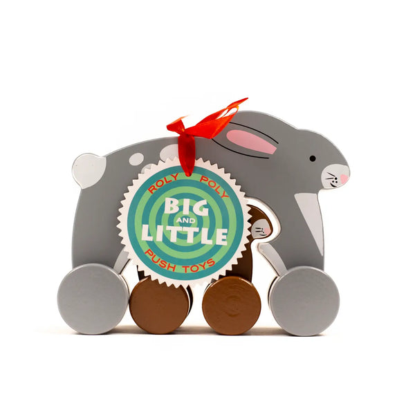 Bunny Big & Little Wooden Roller - Linzis