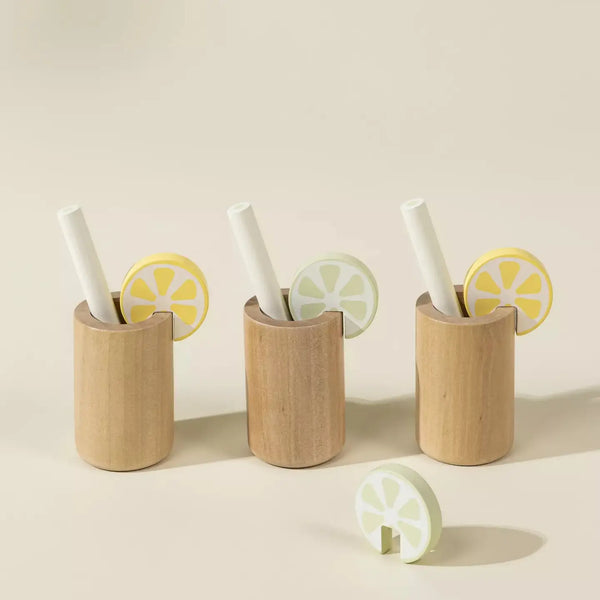 Wooden Lemonade Playset and Accessories - Linzis