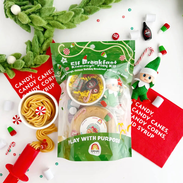 Elf Breakfast (Maple Syrup) Kiddough Play Kit - Linzis