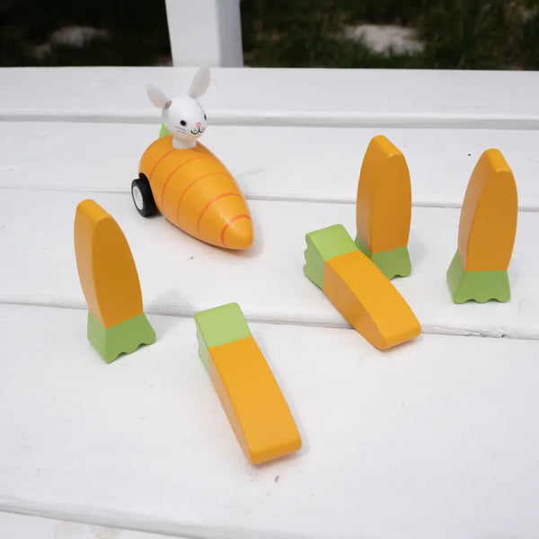 Bunny & Carrot Bowling Game - Linzis