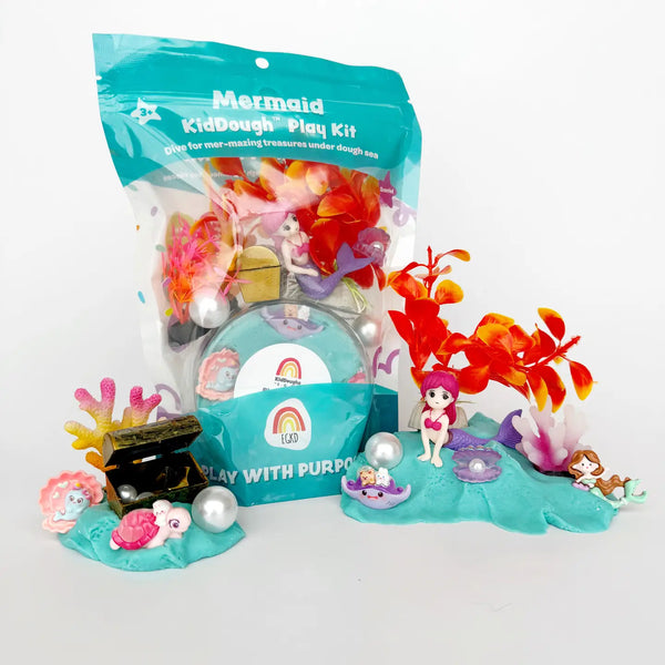 Mermaid (Tropical Punch) Kiddough Play Kit - Linzis