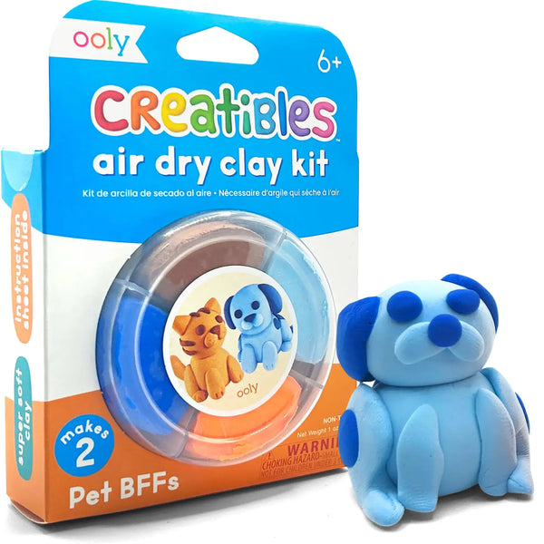 Creatibles D.I.Y. Air-Dry Clay Kit: Pet Bffs - Linzis