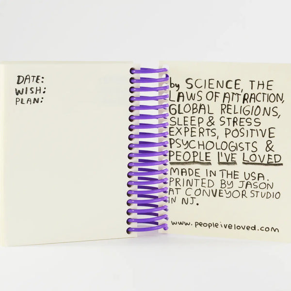 Wish It, Attract It, Make It Real - A Manifestation Journal - Linzis