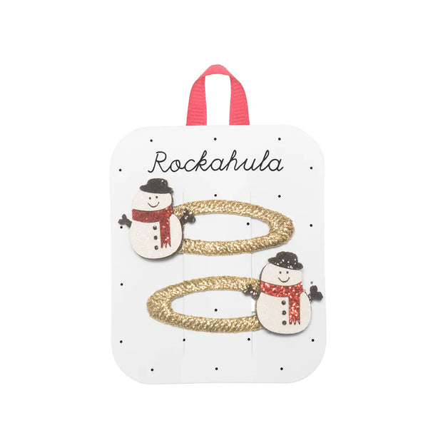 Snowman Glitter Clips - Linzis