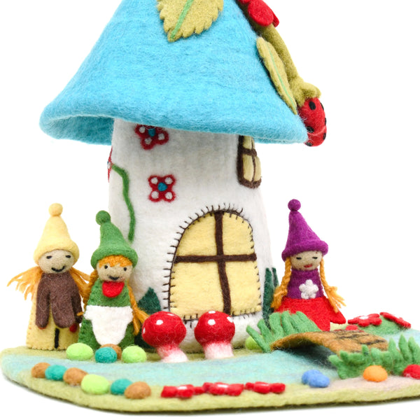 Fairy River and Bridge Play Mat Playscape - Linzis