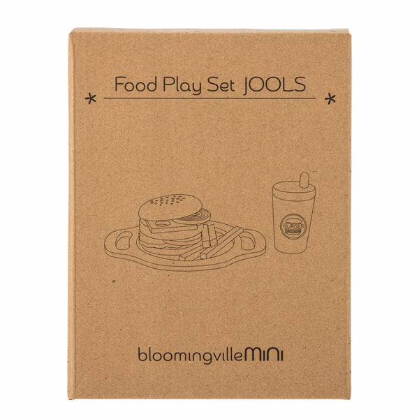 Jools Play Set, Food, Brown, FSC®100%, MDF - Linzis